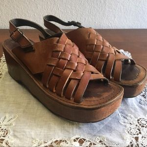Sold/Vintage Chunky Sandals